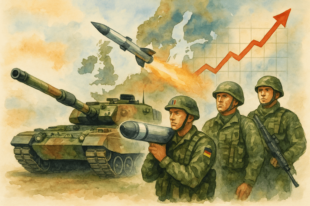 Europe Rearms: The Rise of a Military Superpower in a Time of Global&nbsp;Uncertainty
