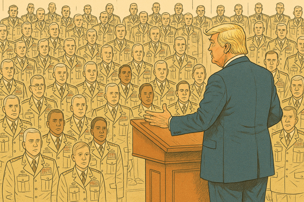 A Silent Room: Trump, the Generals, and the Bible’s Warning on&nbsp;Leadership